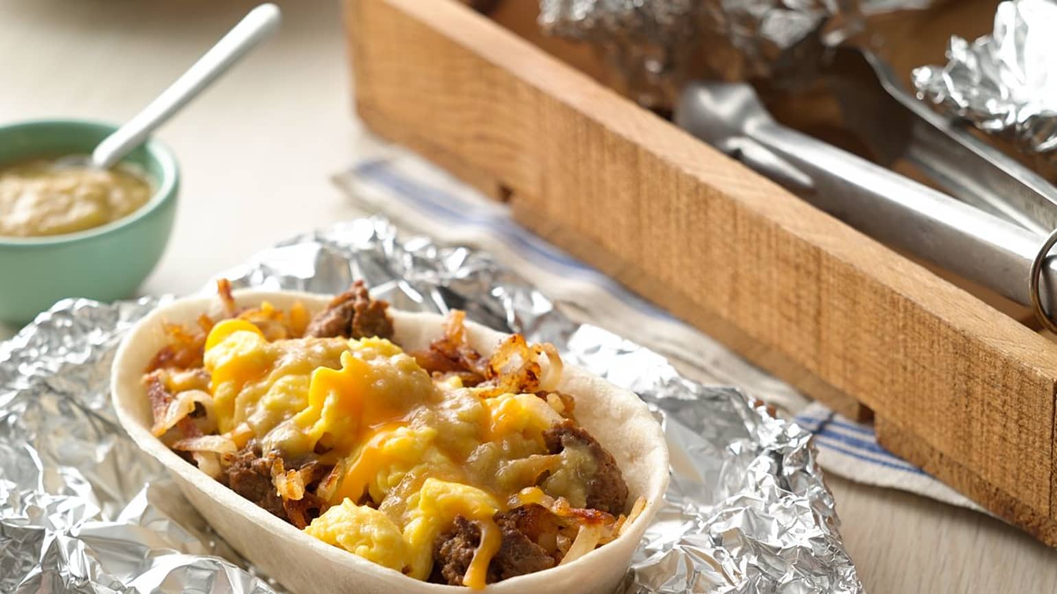 Breakfast Burrito Taco Bowls Mexican Recipes Old El Paso